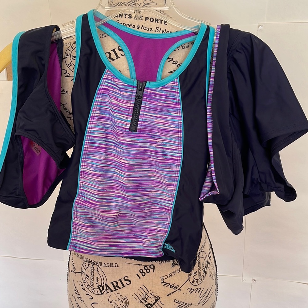 Zero Xposur Girls 3 pieces swimwear